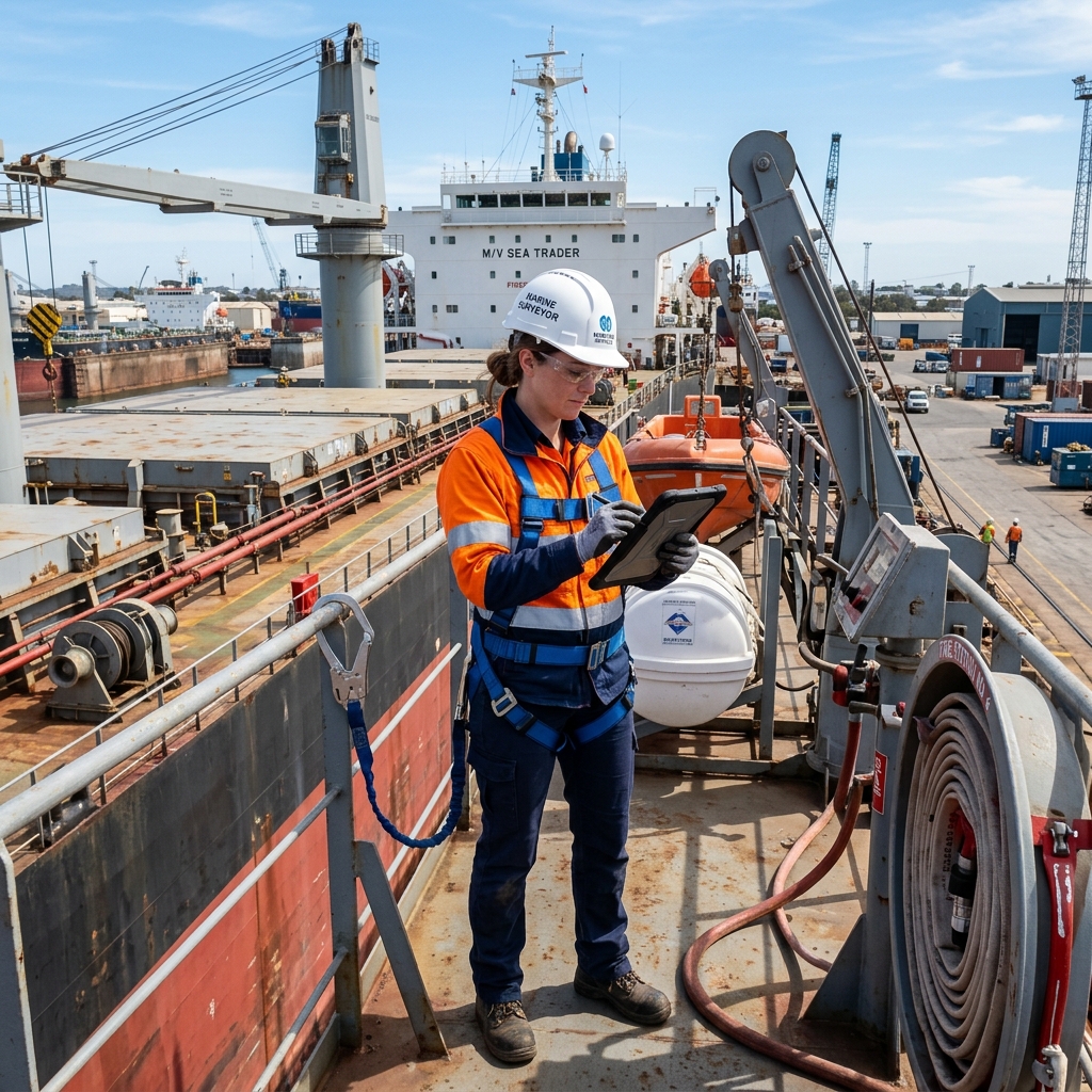 Seafarer safety training check